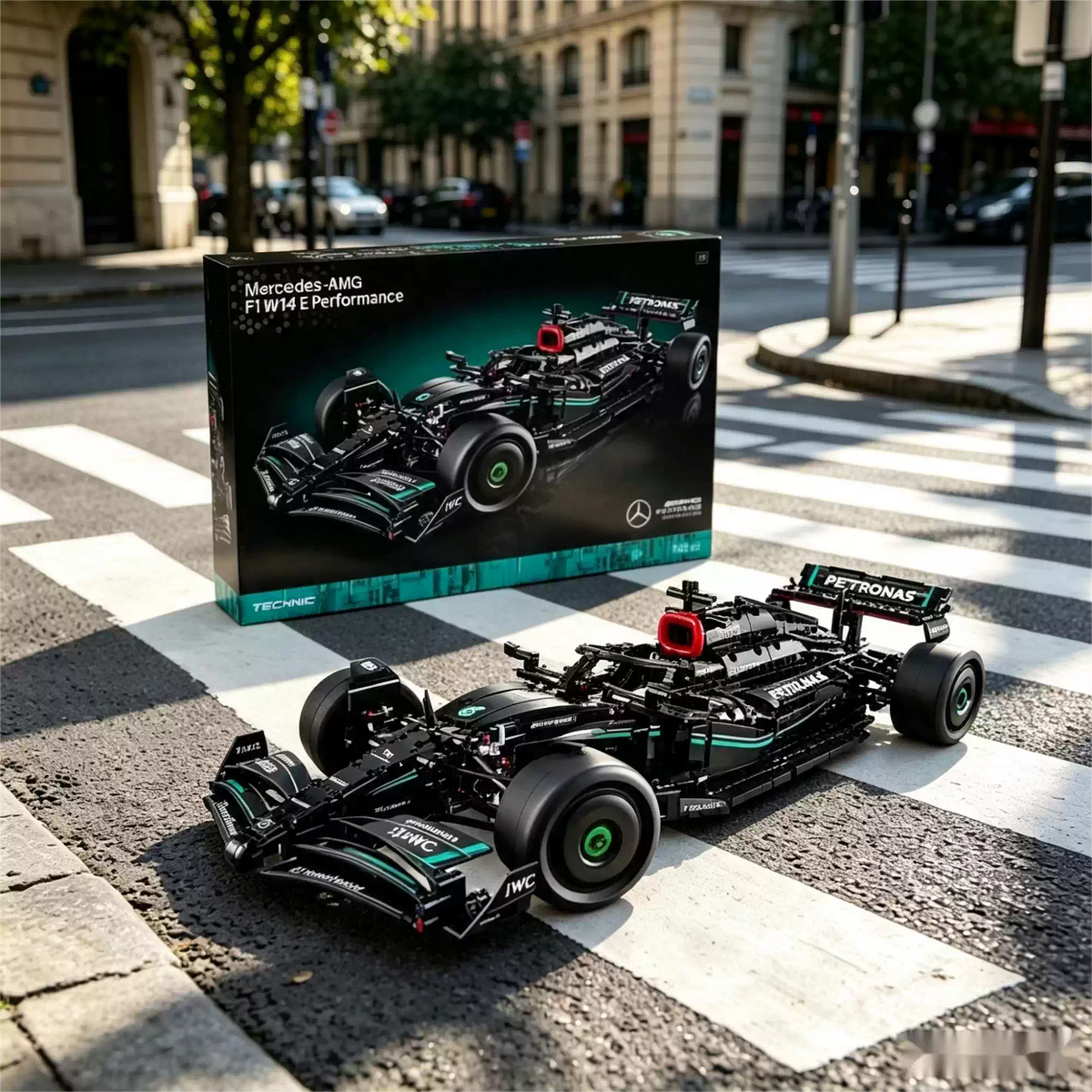Mercedes-Benz F1 Racing Car Building Blocks Set – Mechanical Model Kit