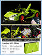 Lamborghini Aventador Supercar Building Kit – Technic-Style Model