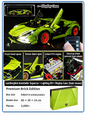 Lamborghini Aventador Supercar Building Kit – Technic-Style Model