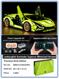 Lamborghini Aventador Supercar Building Kit – Technic-Style Model