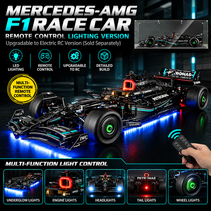 Mercedes-Benz F1 Racing Car Building Blocks Set – Mechanical Model Kit