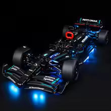 Mercedes-Benz F1 Racing Car Building Blocks Set – Mechanical Model Kit