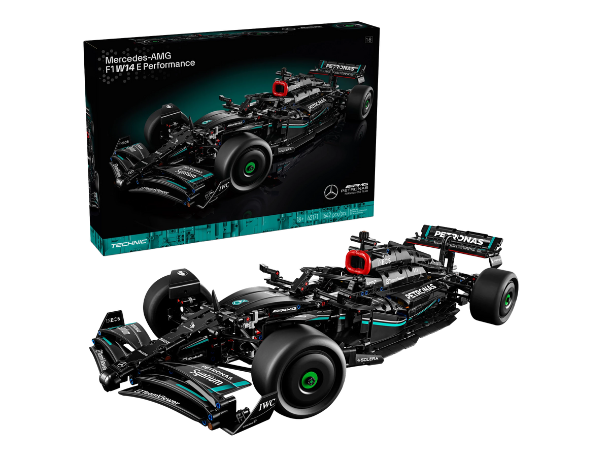 Mercedes-Benz F1 Racing Car Building Blocks Set – Mechanical Model Kit
